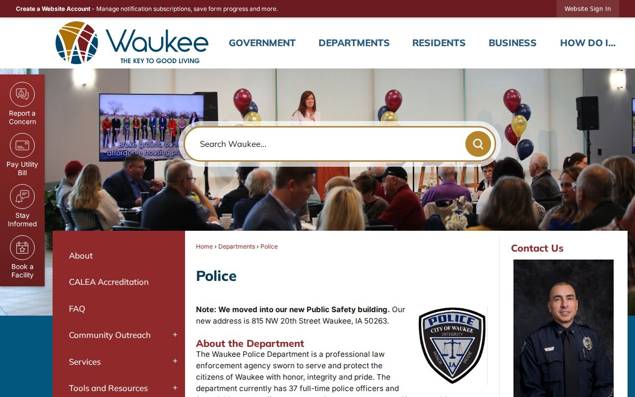 Dallas County most wanted source review of Waukee Police official services